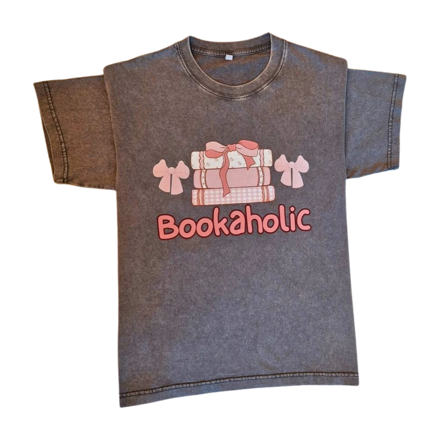 Bookaholic Oversized T-shirt Retro Washed