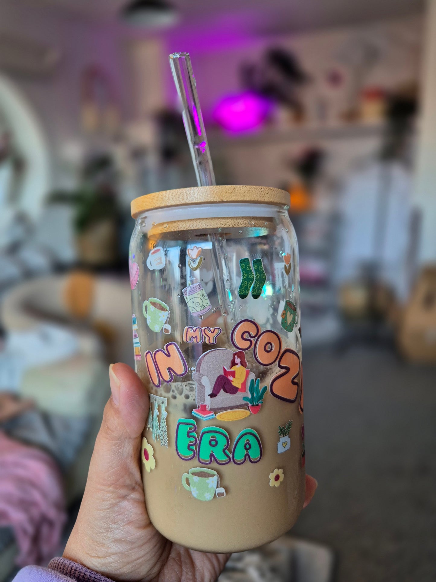 In My Cozy Era Glass Can 470ml