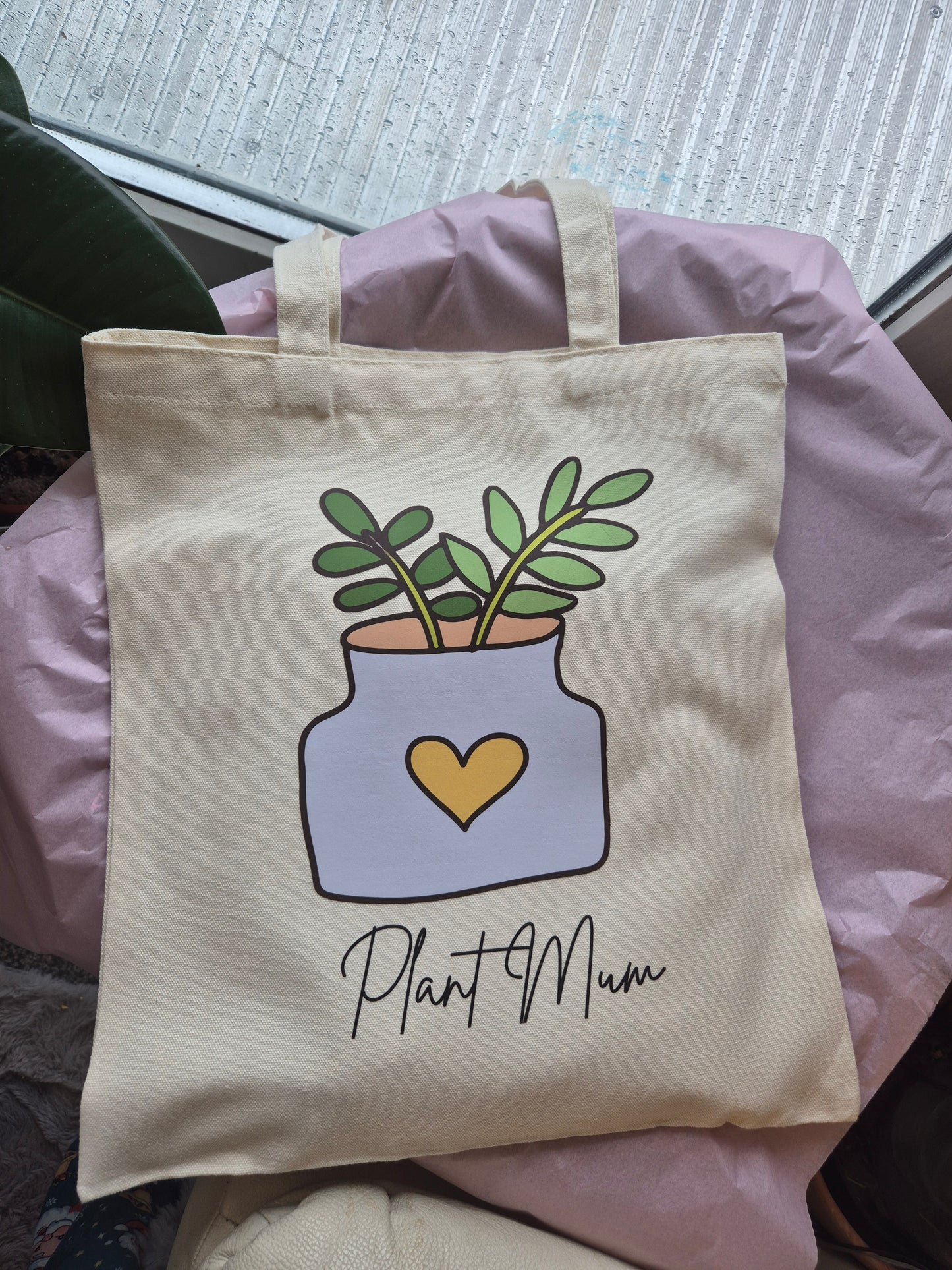 Plant Mum (one plant) Tote Bag