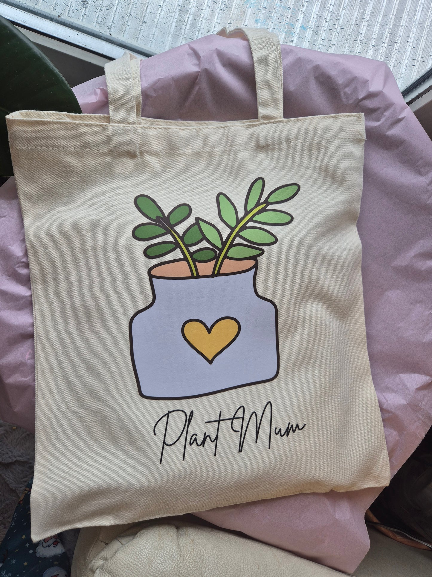 Plant Mum (one plant) Tote Bag